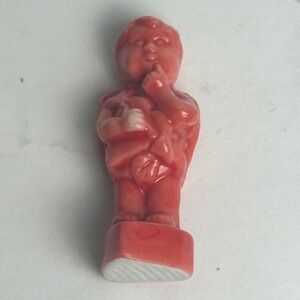 Wade Whimsies Red Cupid Figurine February Red Rose Tea England 2008